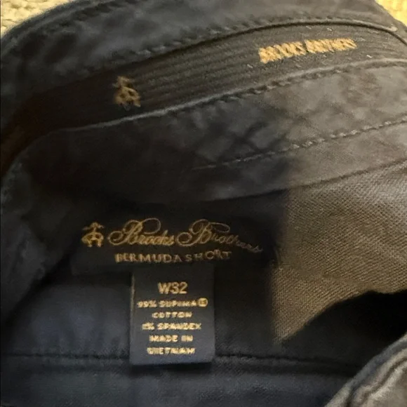 Brooks Brothers Dark Blue Men's Shorts - Picture 3 of 4
